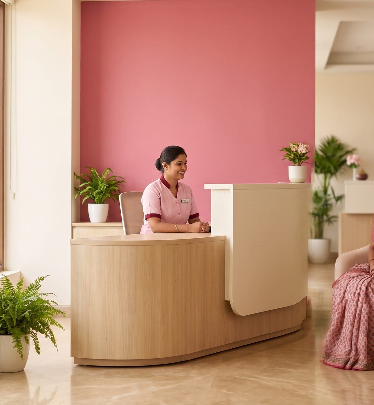 Sankhala Hospital reception